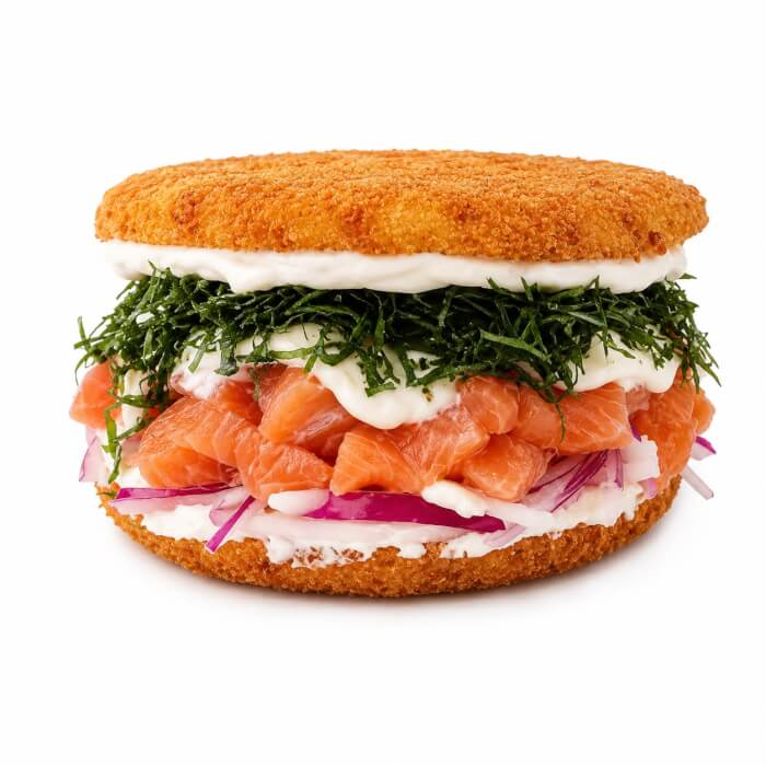 Burguer de Salmão