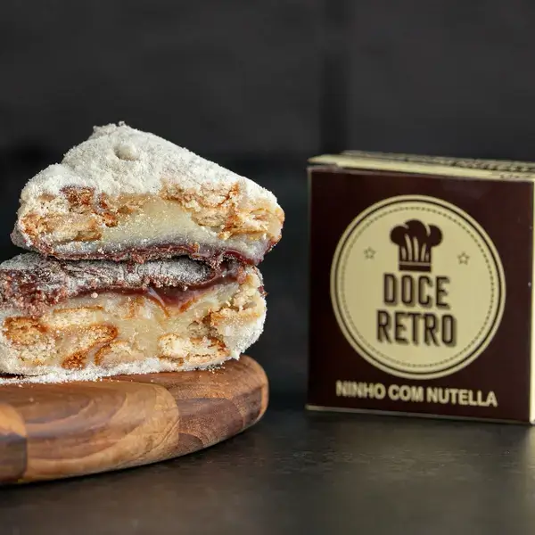 Palha Italiana Ninho com Nutella