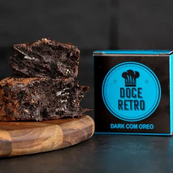 Palha Italiana Dark com Oreo