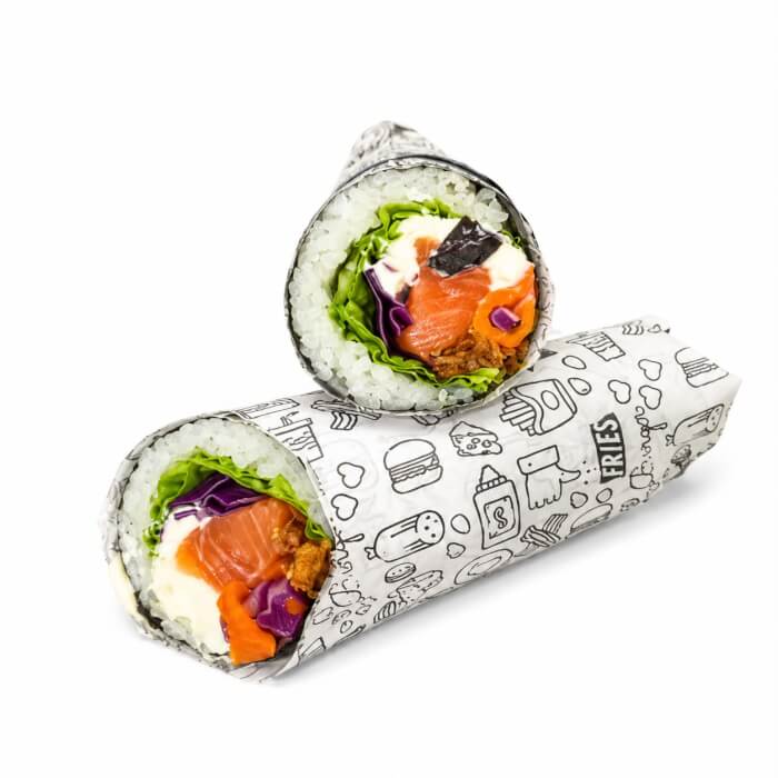 Burrito de Salmão
