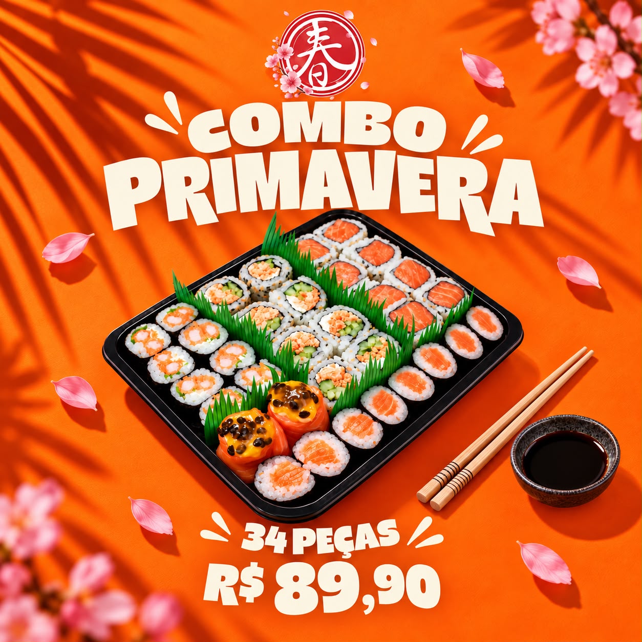 combo primavera 34 peças